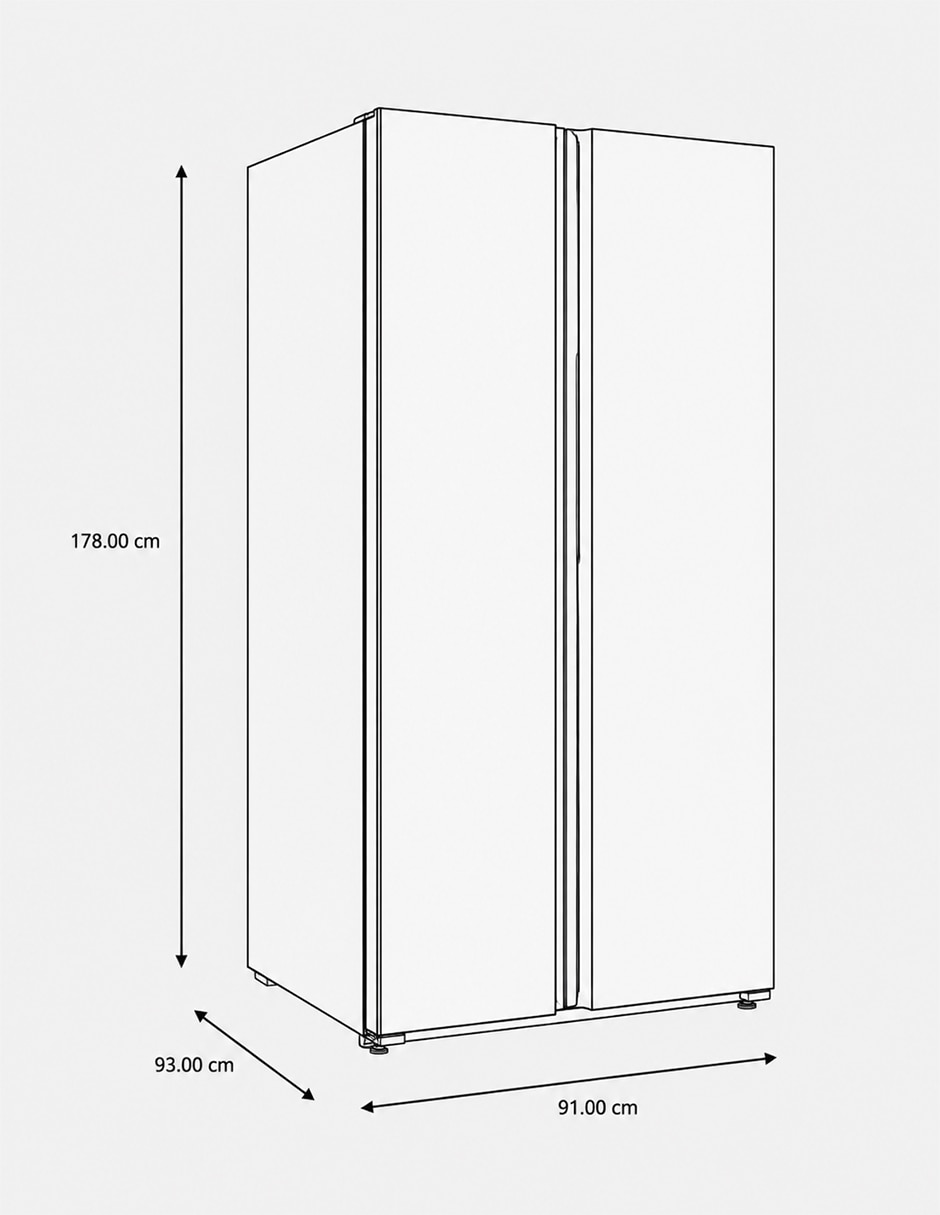 Refrigerador Dúplex 29 pies cúbicos Multi Air Flow / Air System y No PSM29VNYHFS 11