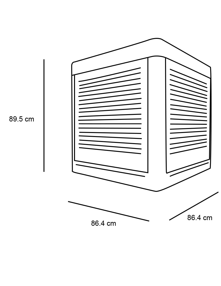 Enfriador evaporativo Frío F4800I 100 V 5