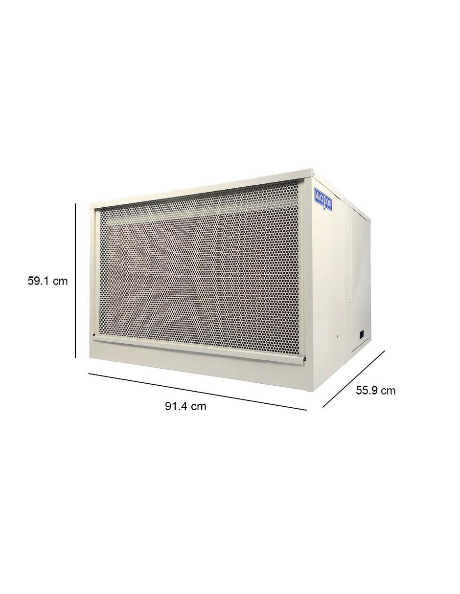 Enfriador evaporativo Frío M3800H 100 V 7