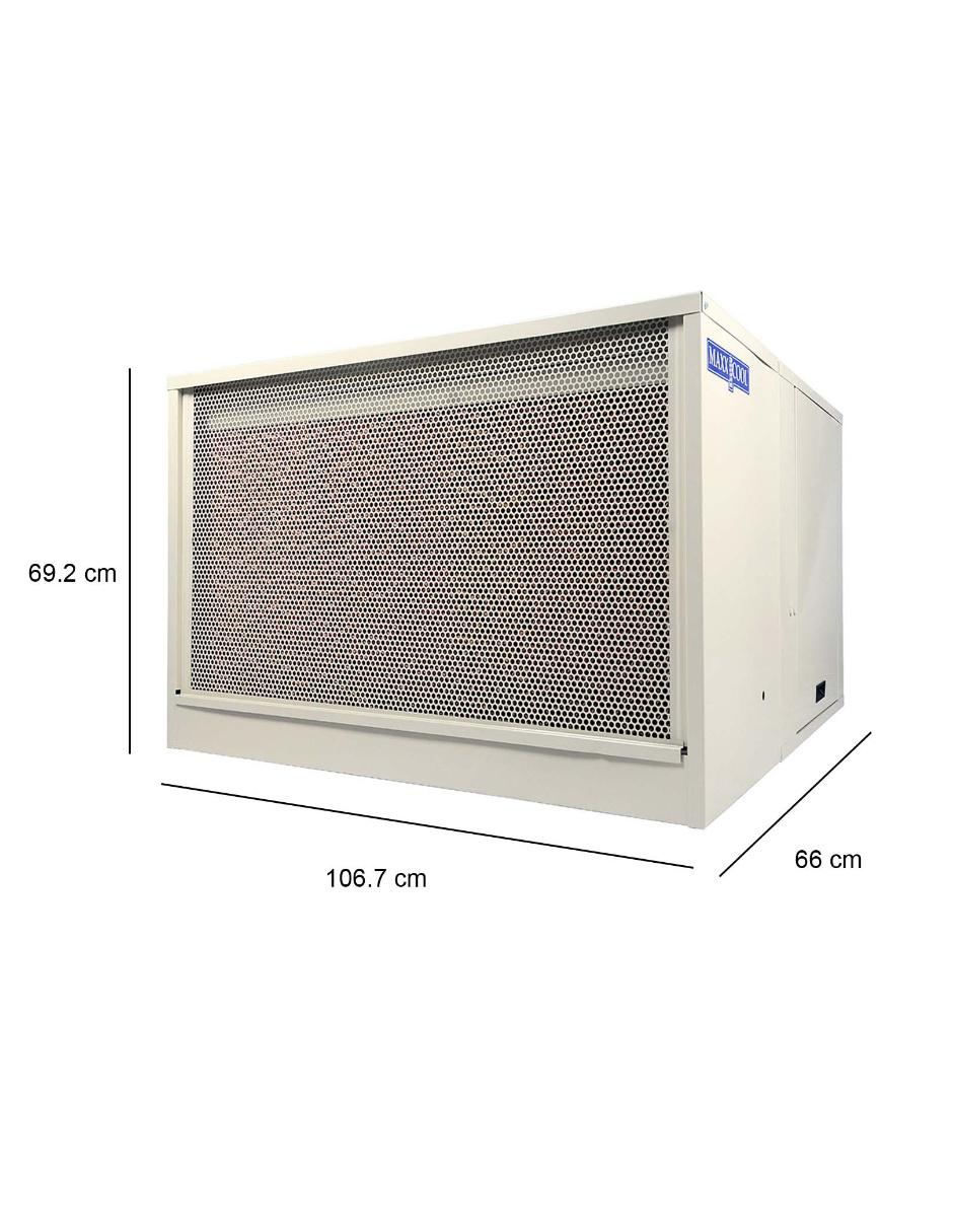 Enfriador evaporativo frío M4800H 110 V 9