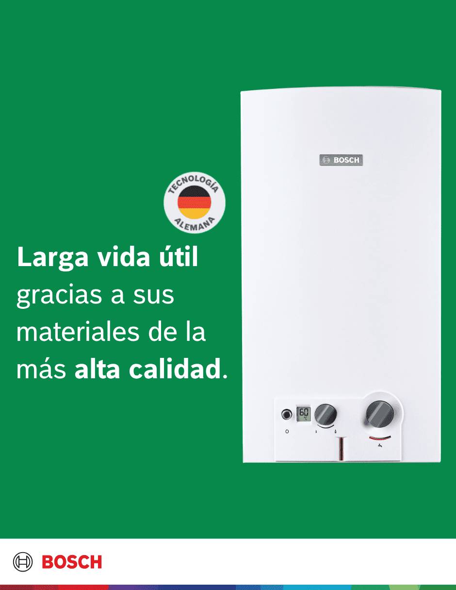 Calentador de paso GWH16-2 COD B F3 31 S1905 gas lp 4