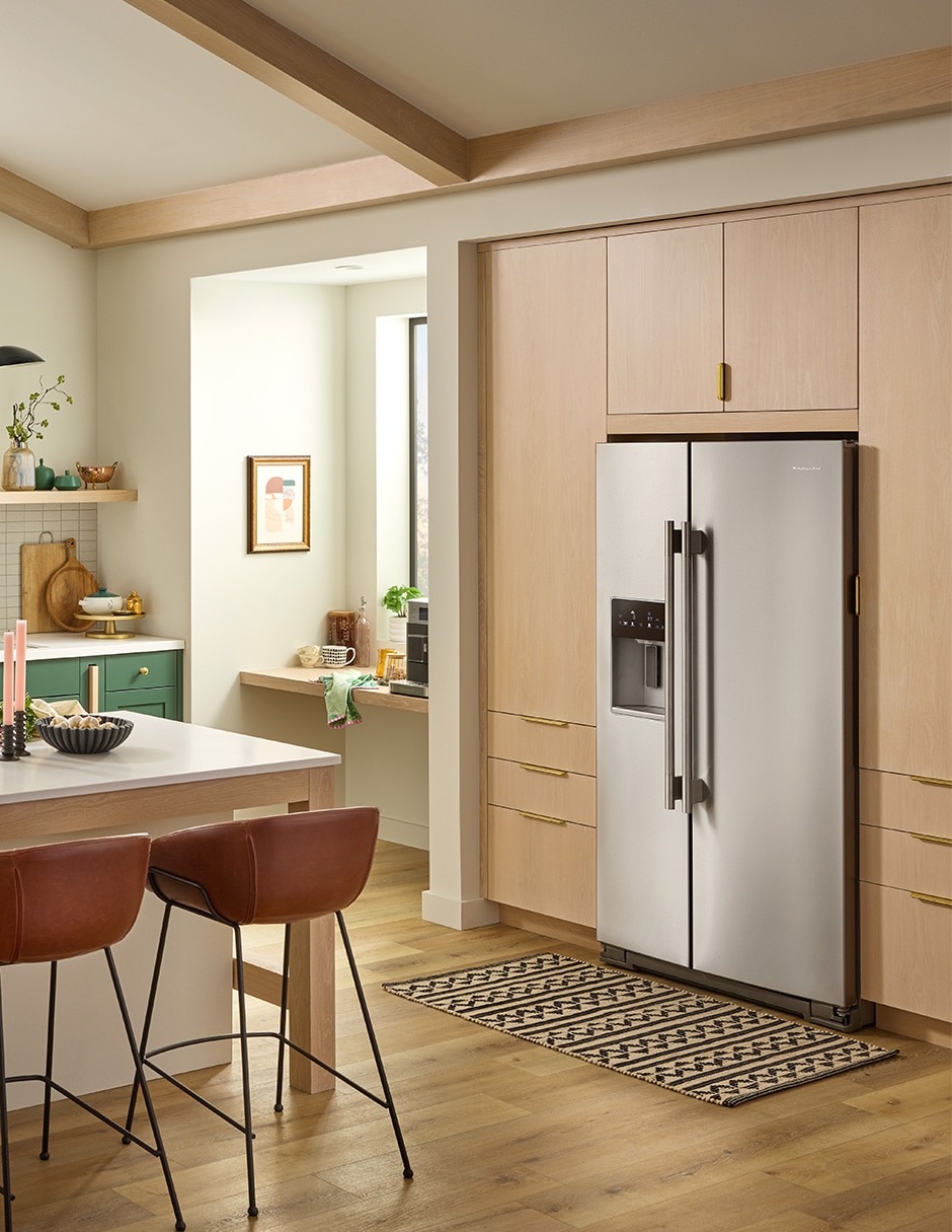 Refrigerador dúplex 21 pies cúbicos inverter y fábrica de hielos KRSC536RPS