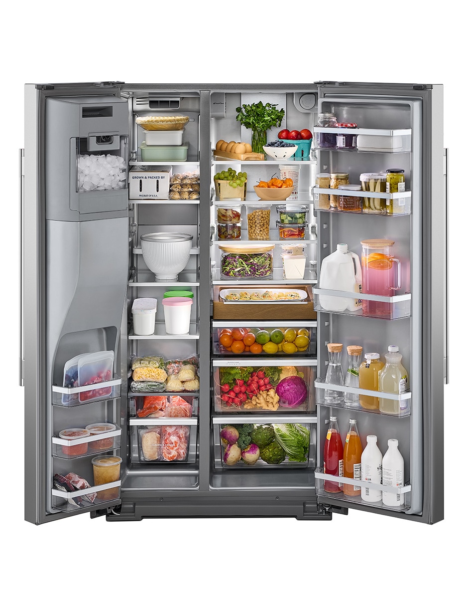 Refrigerador dúplex 21 pies cúbicos inverter y fábrica de hielos KRSC536RPS 5
